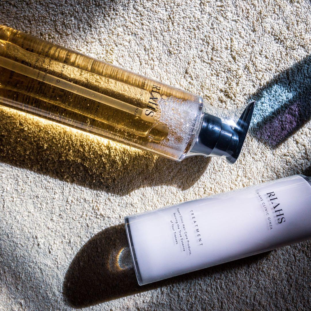 新鋭の女性専門美容ヘアケアサロンRIAHS 薬効シャンプー　トリートメントセット