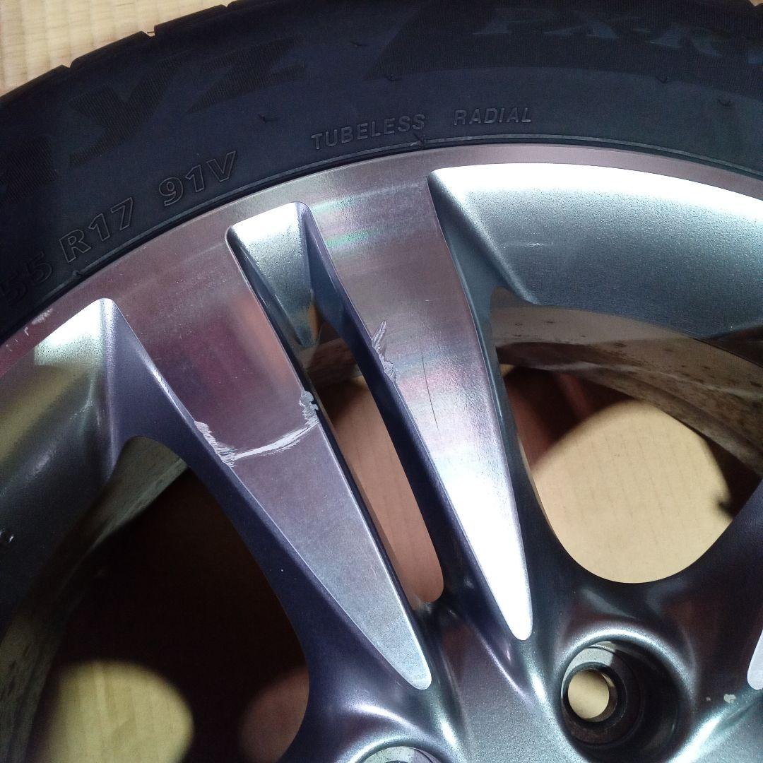 一休 ホンダ 17インチ RSZ純正ホイールタイヤセット ブリジストン