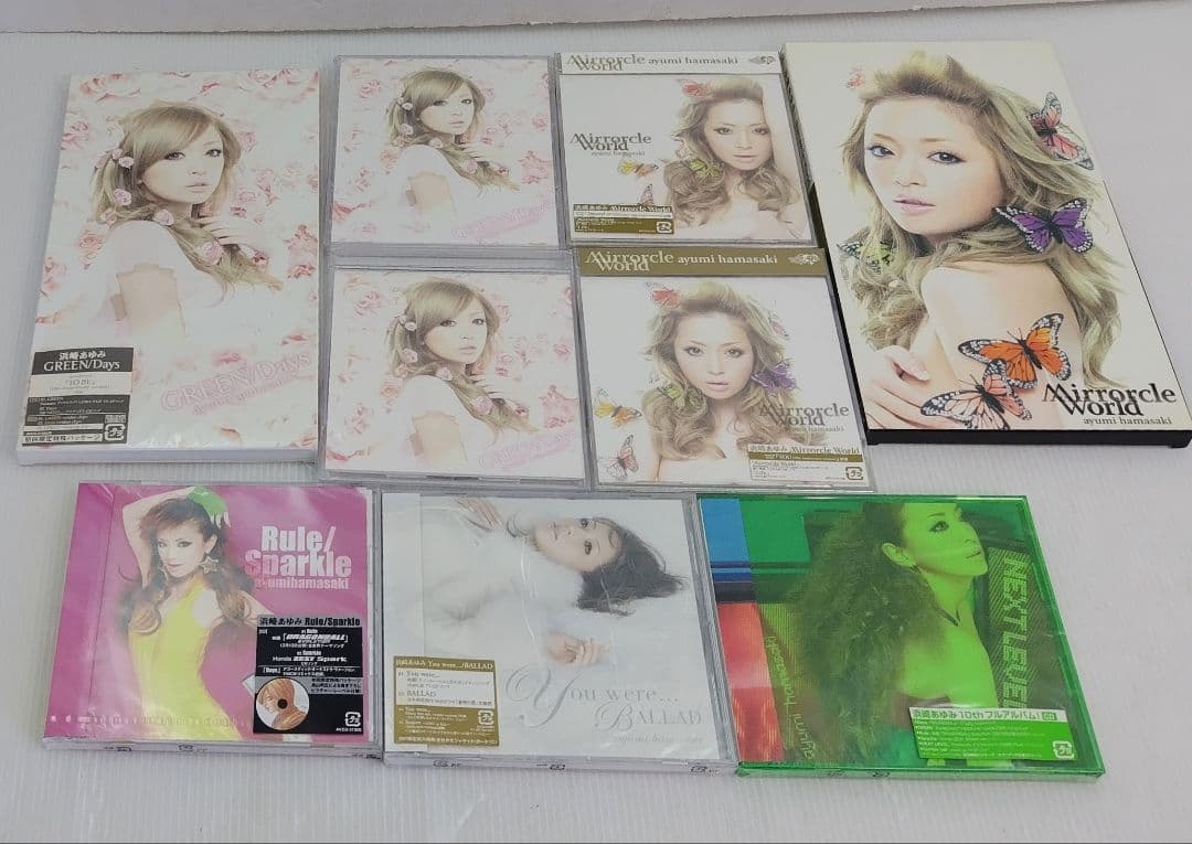 浜崎あゆみ CD DVD 大量グッズ セット
