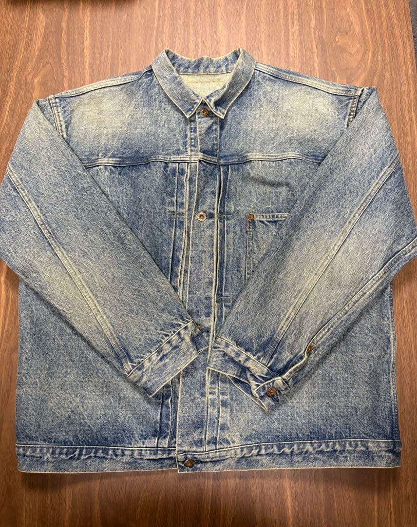 INTERIM DENIM JACKET USED加工