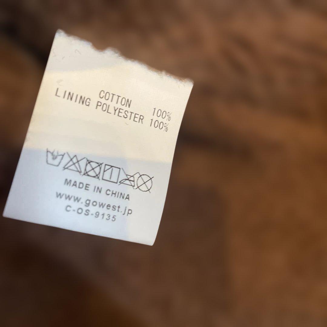 ゴンズ　GOWEST ゴーウエスト　ボアベスト