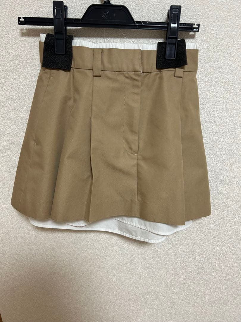 eimy istoire レイヤードプリーツミニスカート Sサイズ