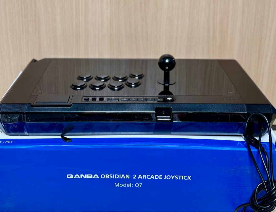 QANBA OBSIDIAN 2 アーケードジョイスティック　(ジャック品)