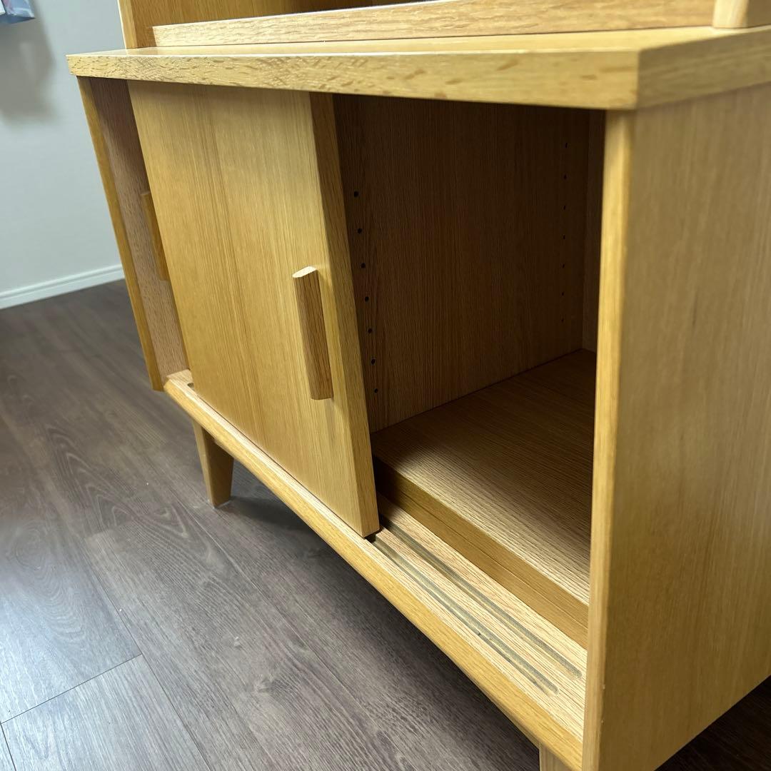 unico ウニコ トールシェルフ SIGNE シグネ　廃盤 本棚 引出付き