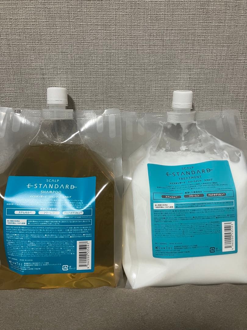 E-STANDARD スカルプシャンプー&トリートメント　2000mℓ