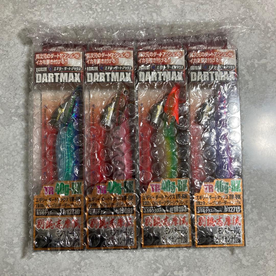 エギリー ダートマックス TR40g -BK 4本セット