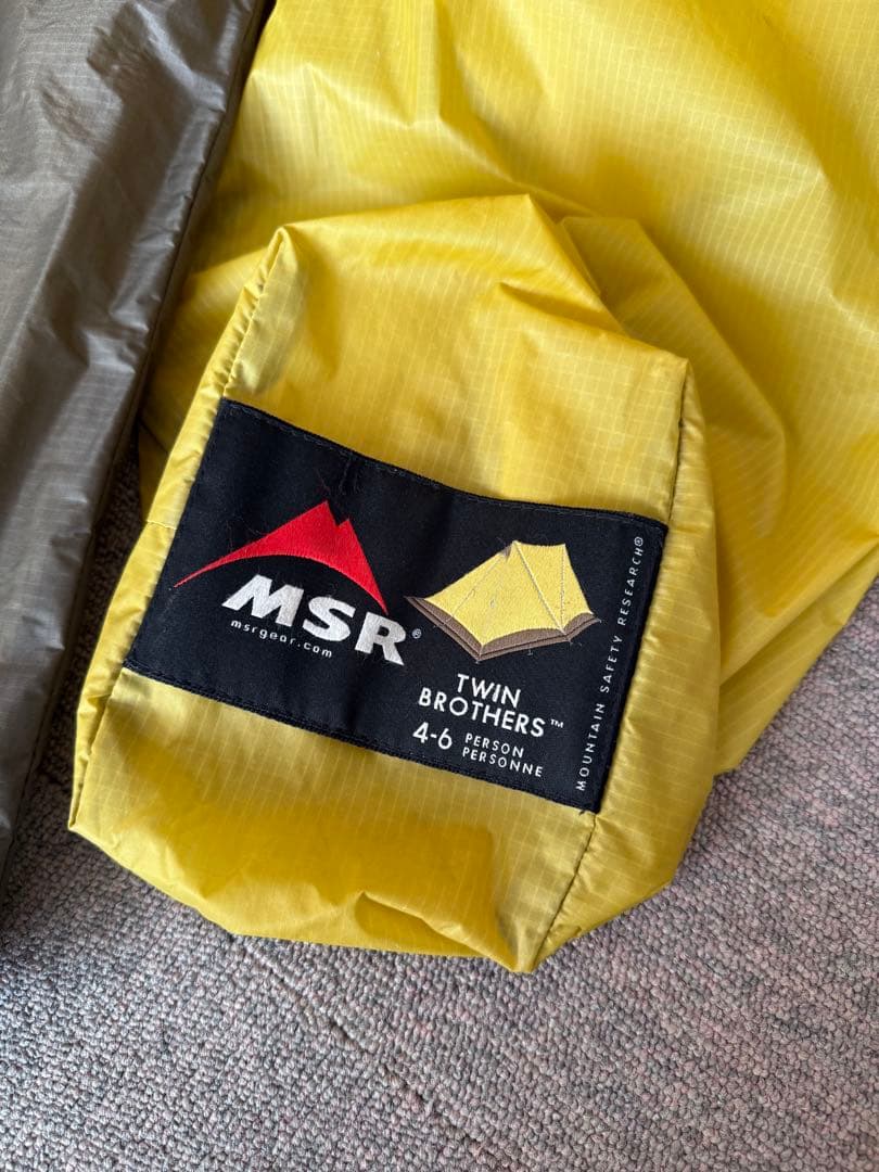 MSR TWIN BROTHERS ツインブラザーズ 「クリーニング済」 廃盤