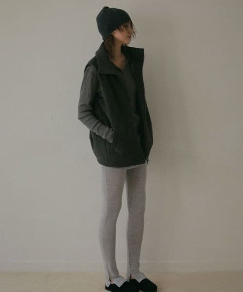 ETRE TOKYO　メルトン フリースベスト