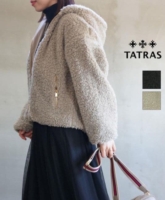 新品！タトラス　IPAMA イパマ ボアブルゾン（SHIPS購入　タグ付き）