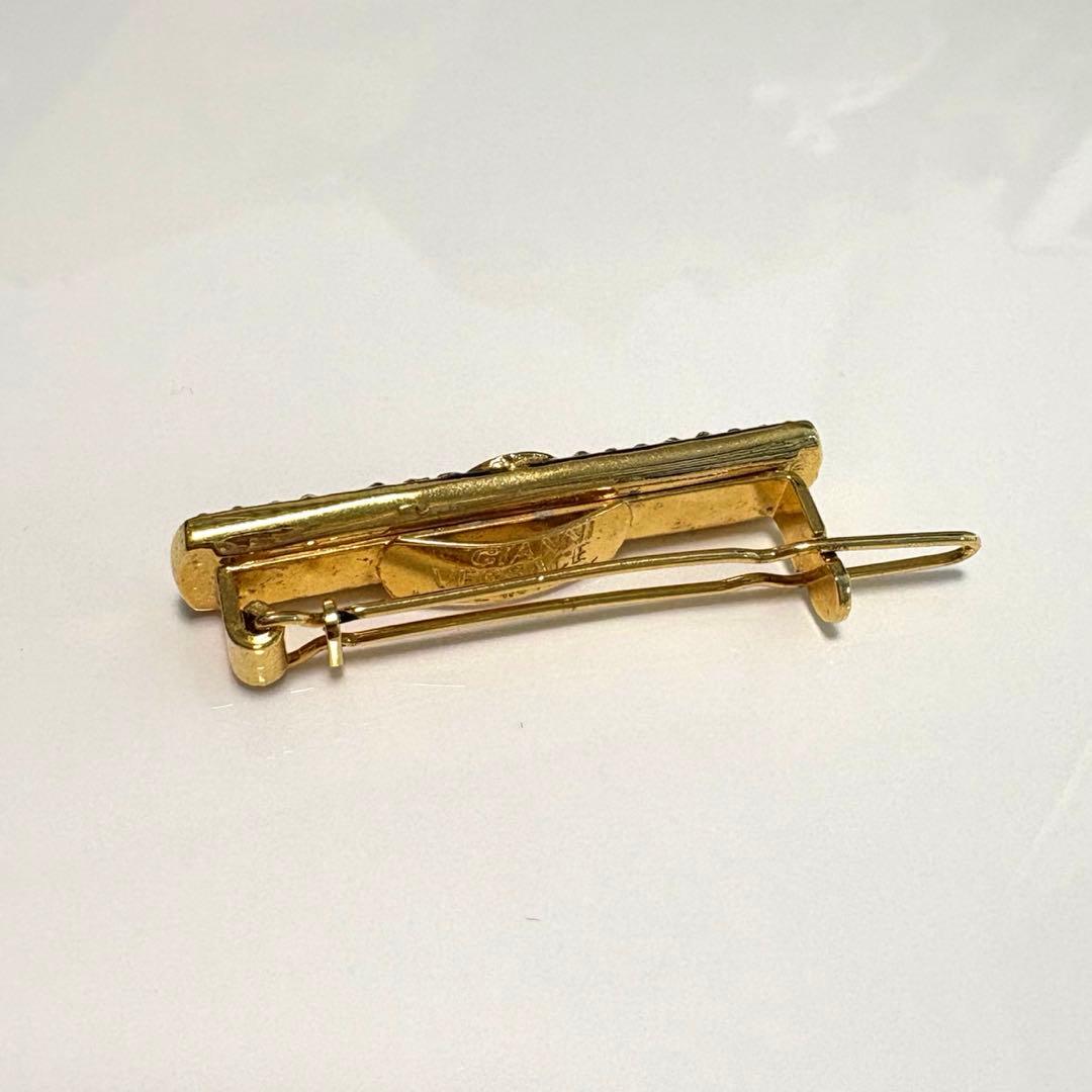 ヴェルサーチ メドゥーサ ラインストーン ヘアピン ヘアアクセサリー