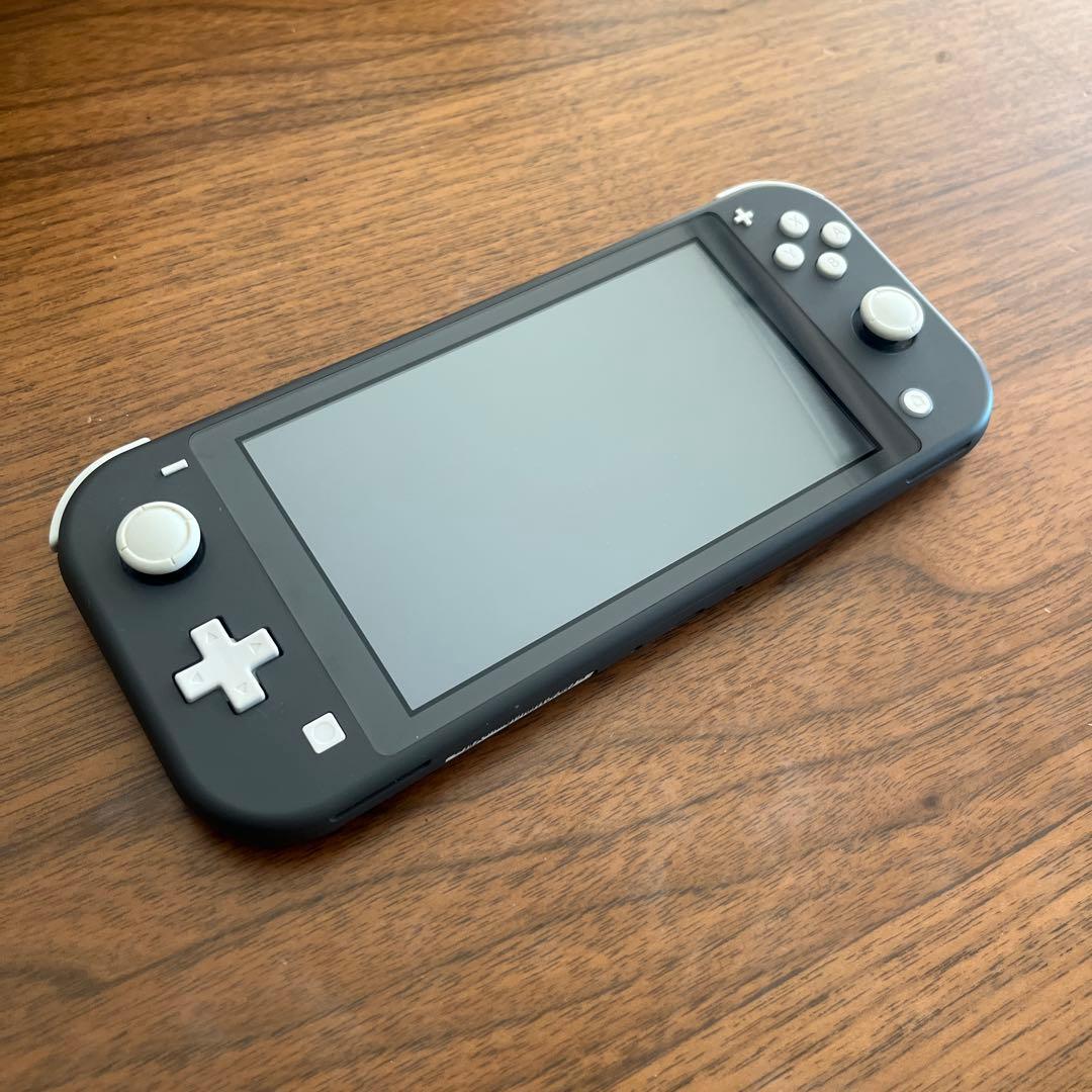 【美品箱付】Nintendo Switch Lite グレー