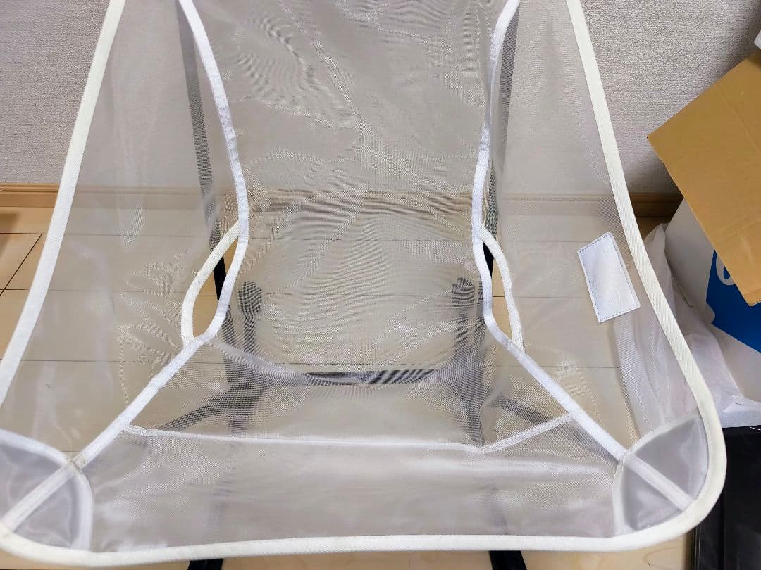 ヘリノックスビーチチェア白レア（汚れあり収納袋なし廃盤）