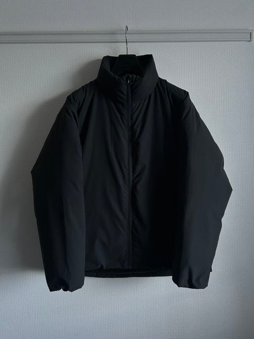 t*s様 【無印良品】22awスタンドカラー撥水ダウンジャケット黒mujilab
