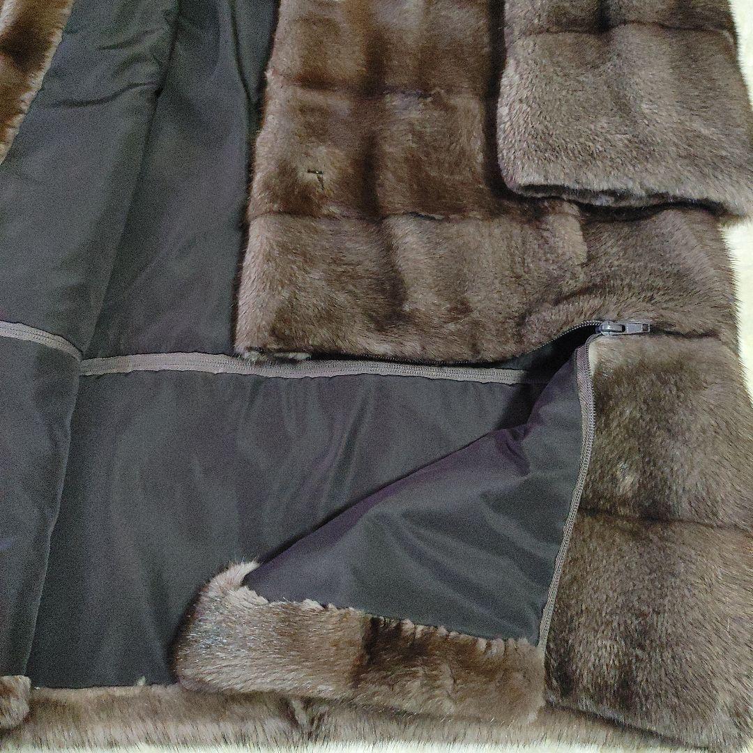 ミューズ 美しいダイドミンク ブラウン 染めブルーアイリス系 カフェオレ