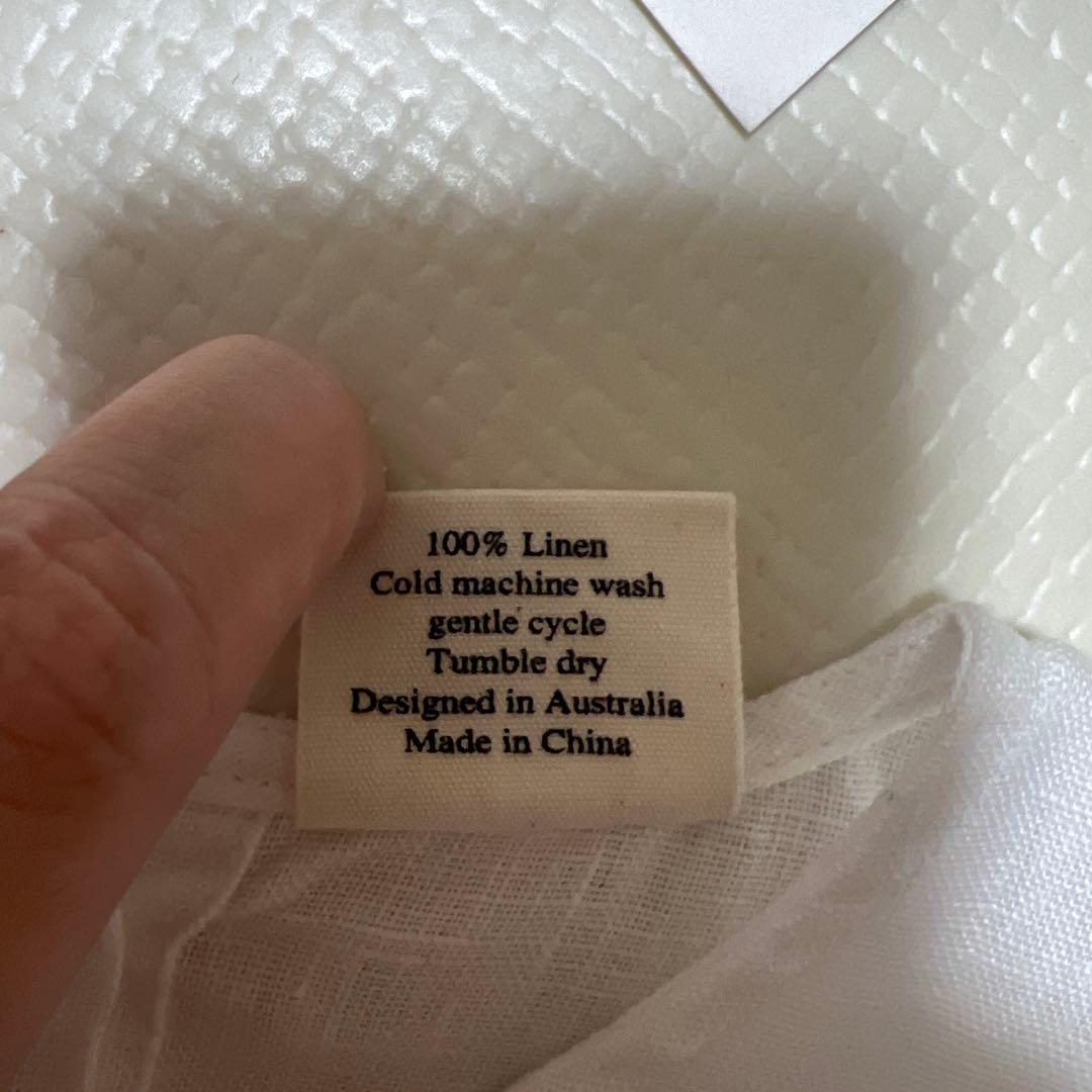 marlow and mae ジアロンパース ホワイト 1y