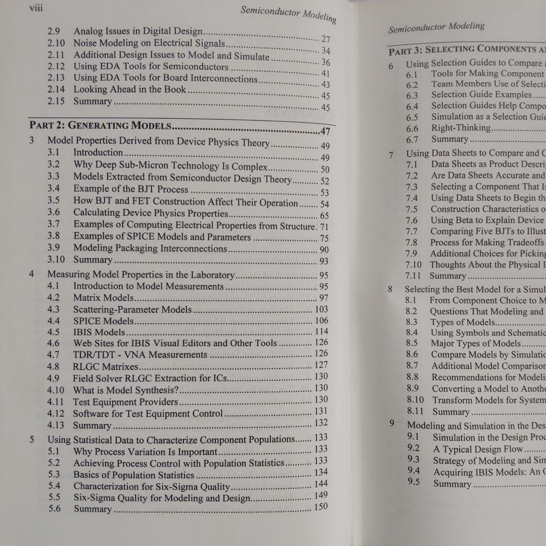 Semiconductor Modeling IBIS model モデル