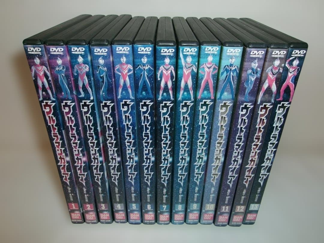2512-1220 DVD ウルトラマンガイア 全13巻