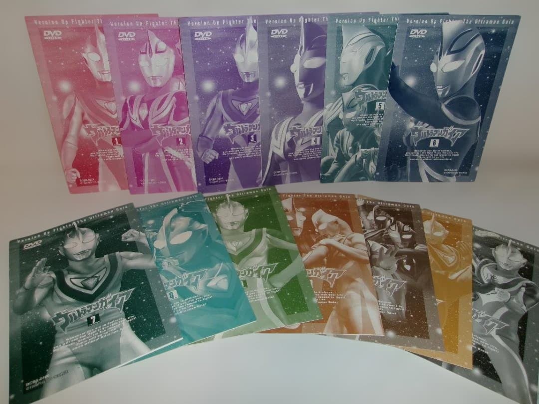 2512-1220 DVD ウルトラマンガイア 全13巻