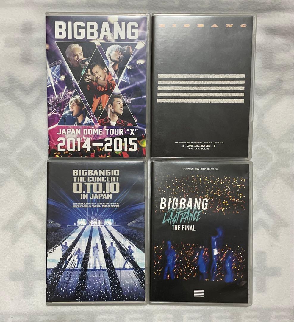 BIGBANG 通常盤　DVD 4点