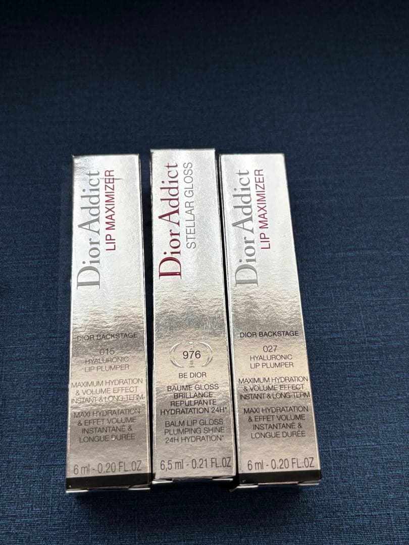 【Dior 】 Maximizer & Stellar Gloss 3本セット