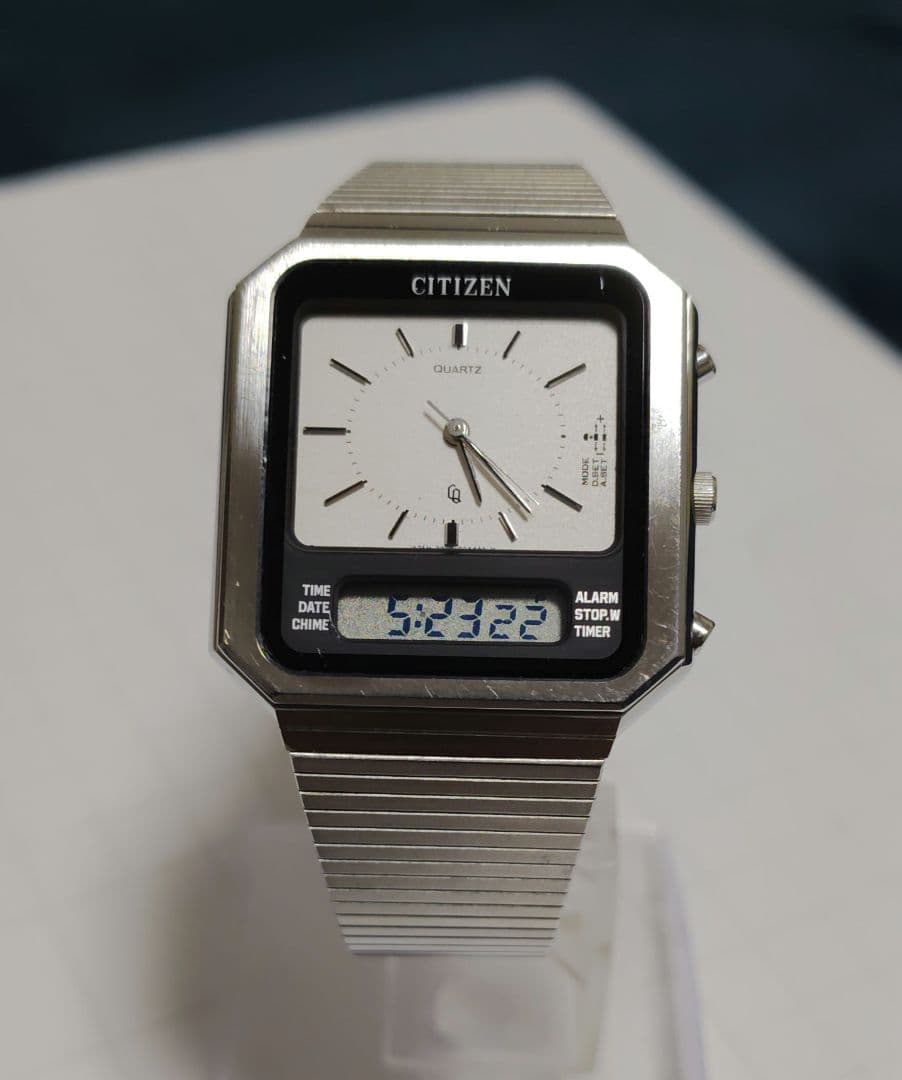 CITIZEN　デジアナ　4-099486 　稼働品