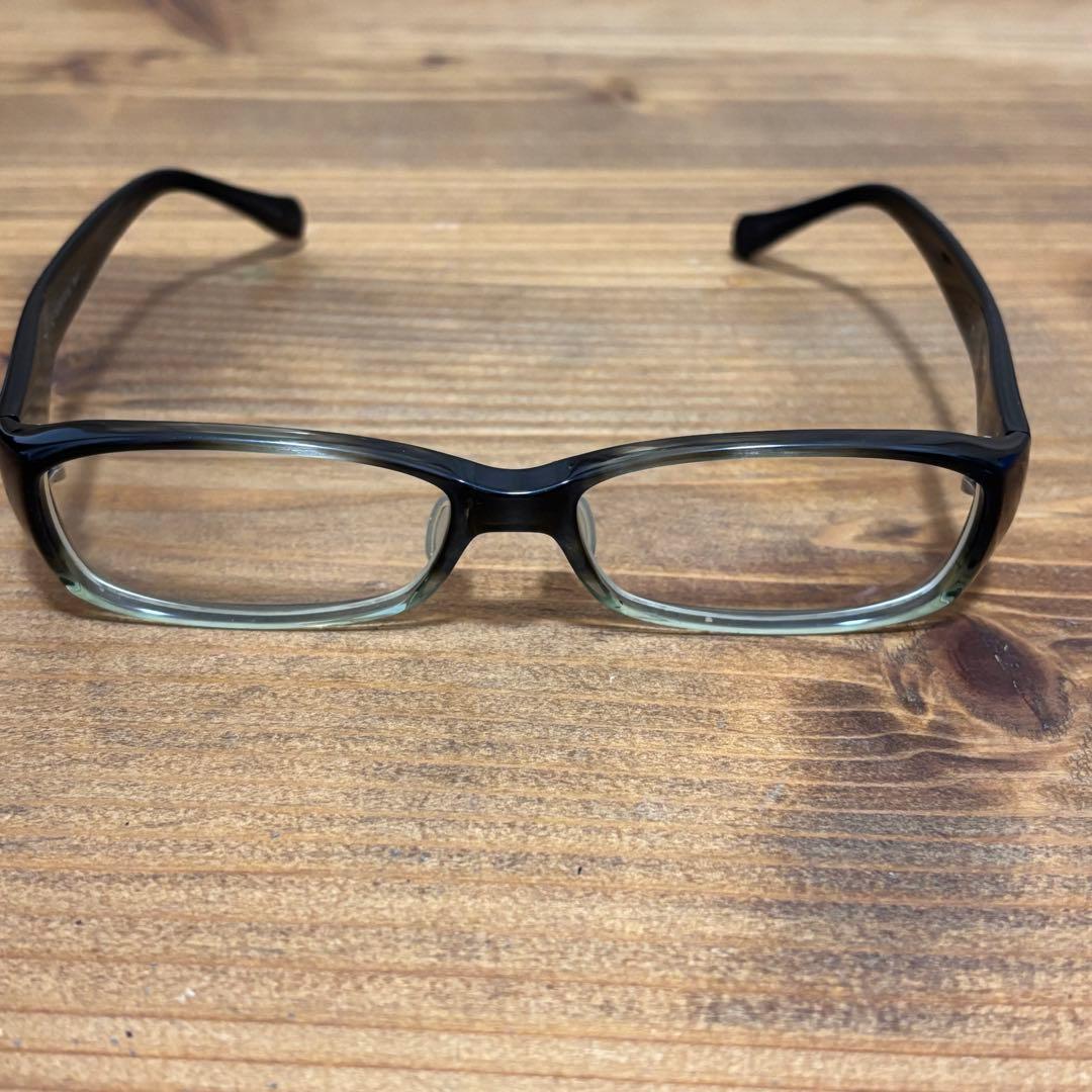 OLIVER PEOPLE'S オリバーピープルズ　ブラック　グリーン　度付き