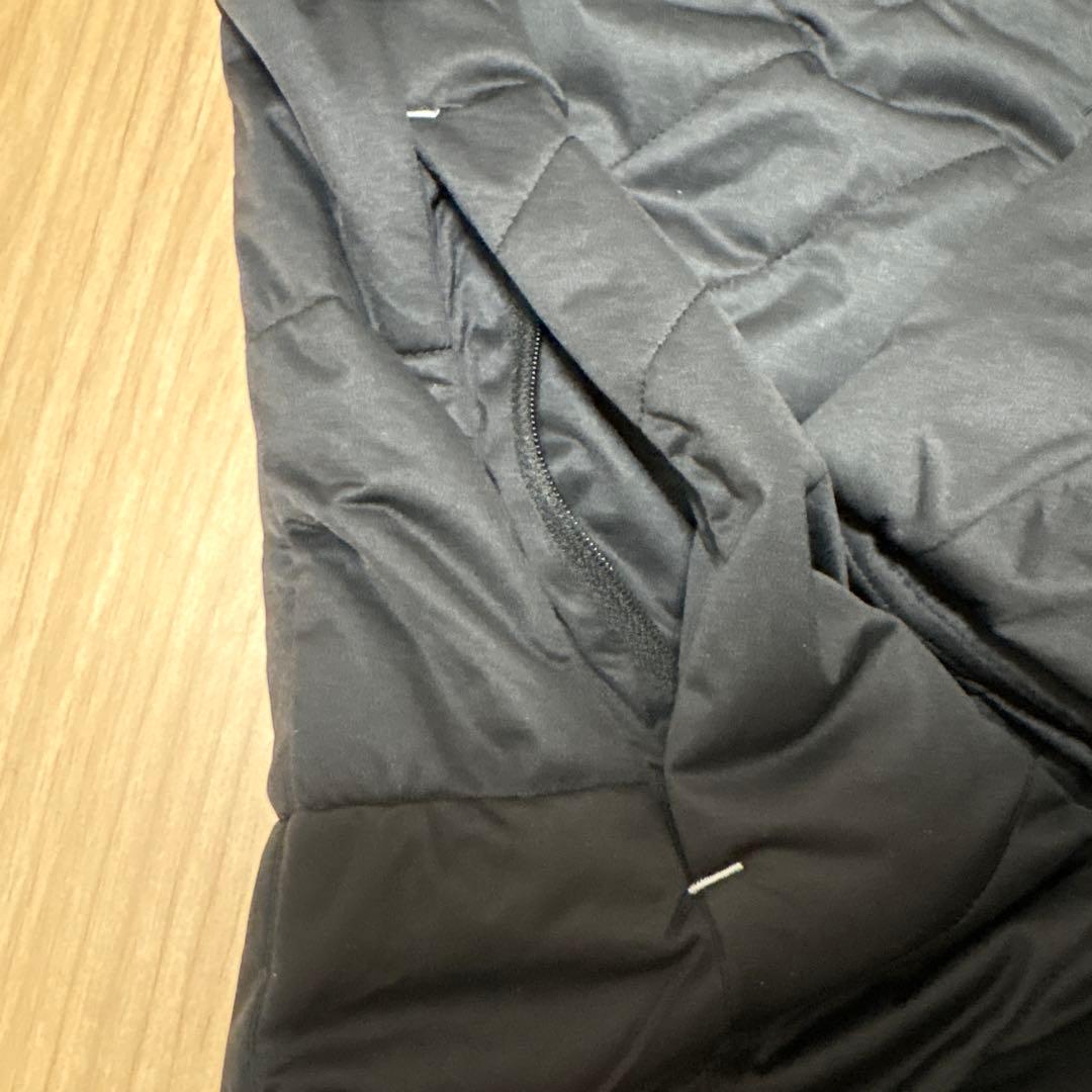 今日まで限定値下げ　Sサイズadidas 中綿ゴルフ　セットアップ黒