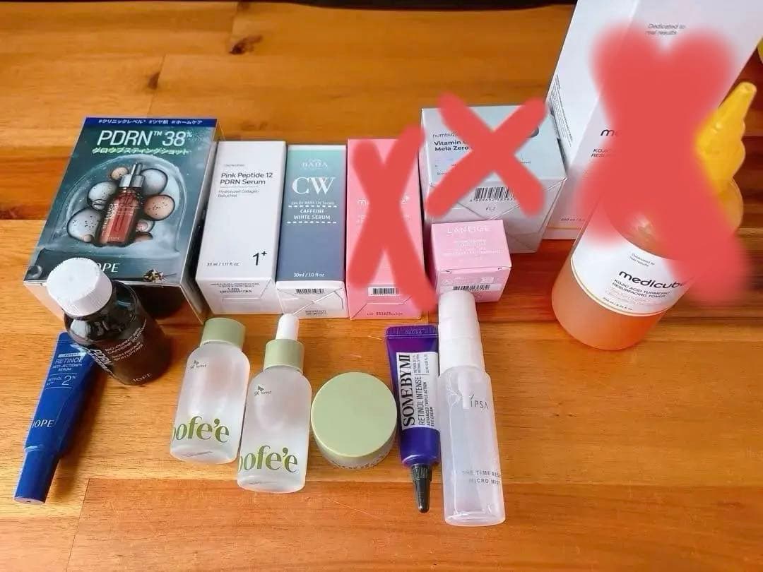 【バラ売り可】韓国、日本スキンケアセット12点