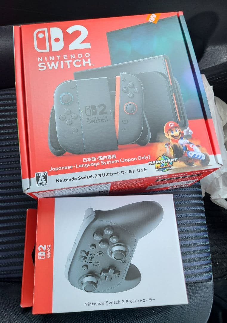 Switch2 本体 ＆ Switch 2 Pro コントローラー
