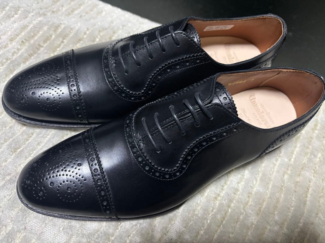 新品　ユニオンインペリアル　U2002 ビジネスシューズ　7EE 25