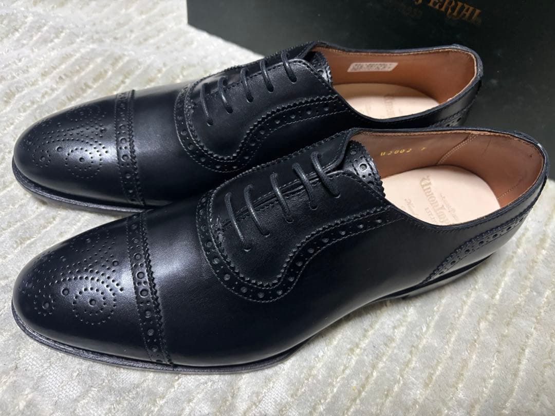 新品　ユニオンインペリアル　U2002 ビジネスシューズ　7EE 25