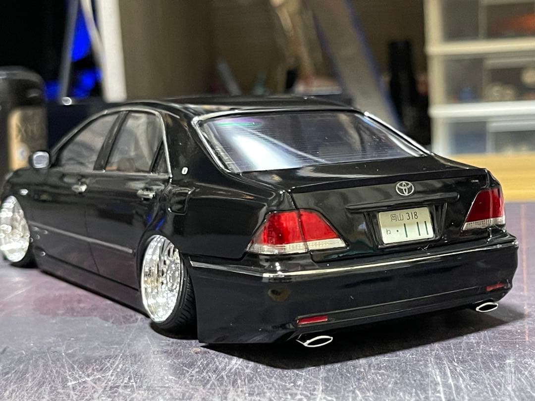 1/24 アオシマ製★18クラウン★完成品