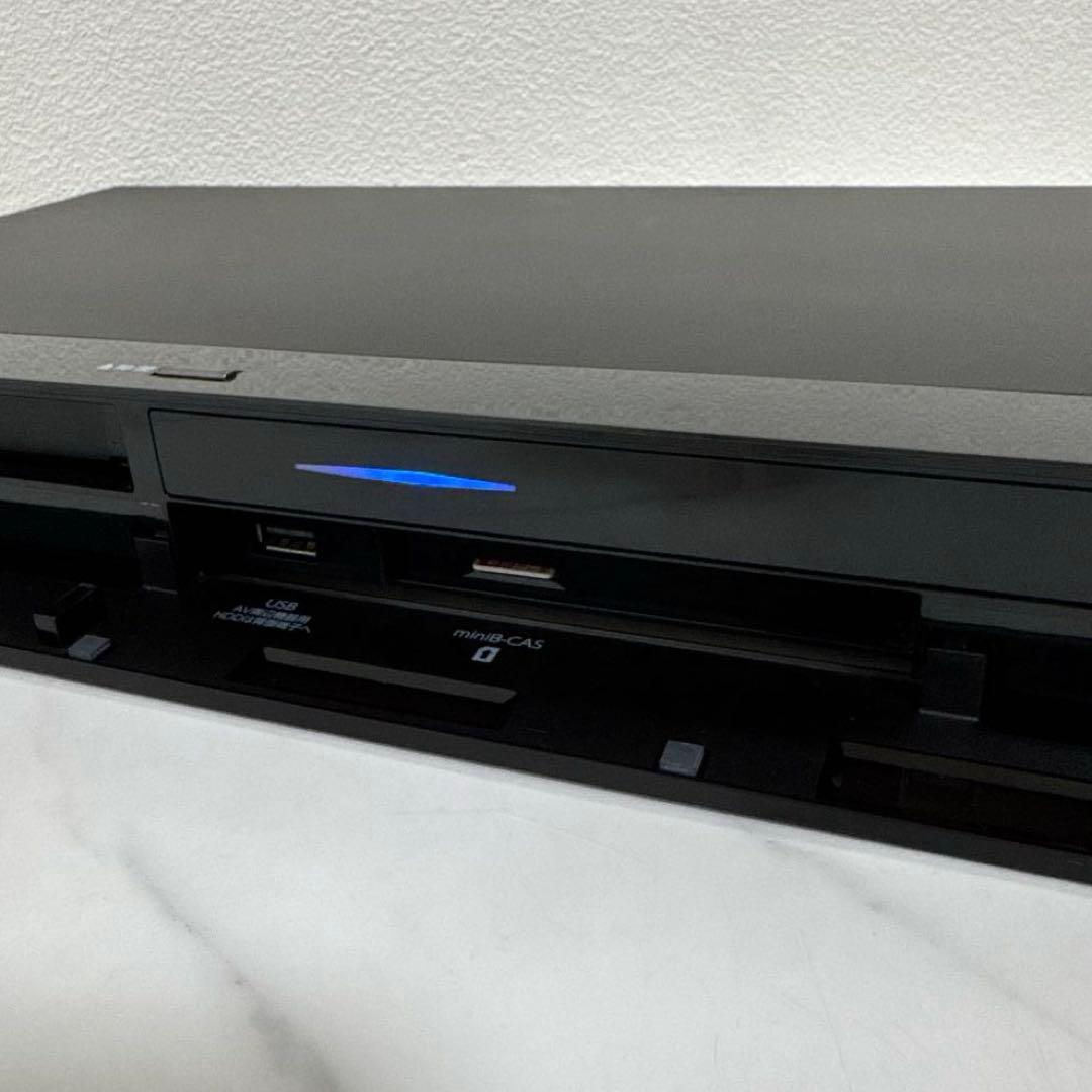 ブルーレイレコーダー USBポート2つ ブラック