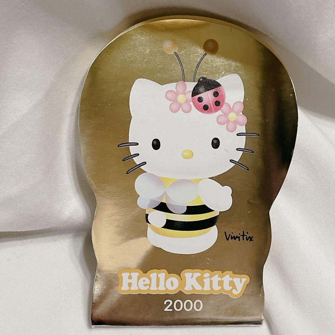ハローキティ vivitix ハチ ダイカット メモ帳 希少 レア 1999