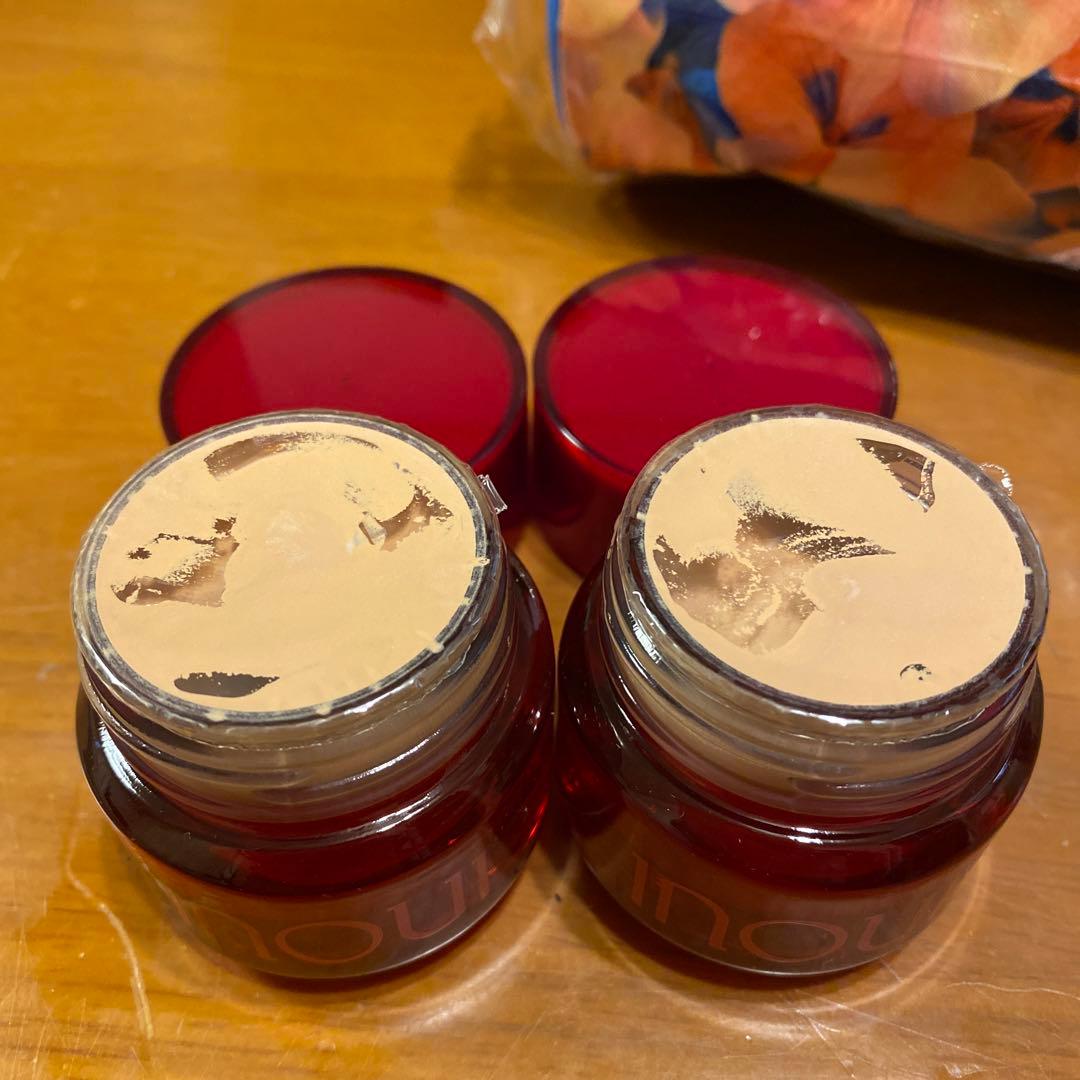 inoui クリームファンデーション 03 2個セット　ポーチつき