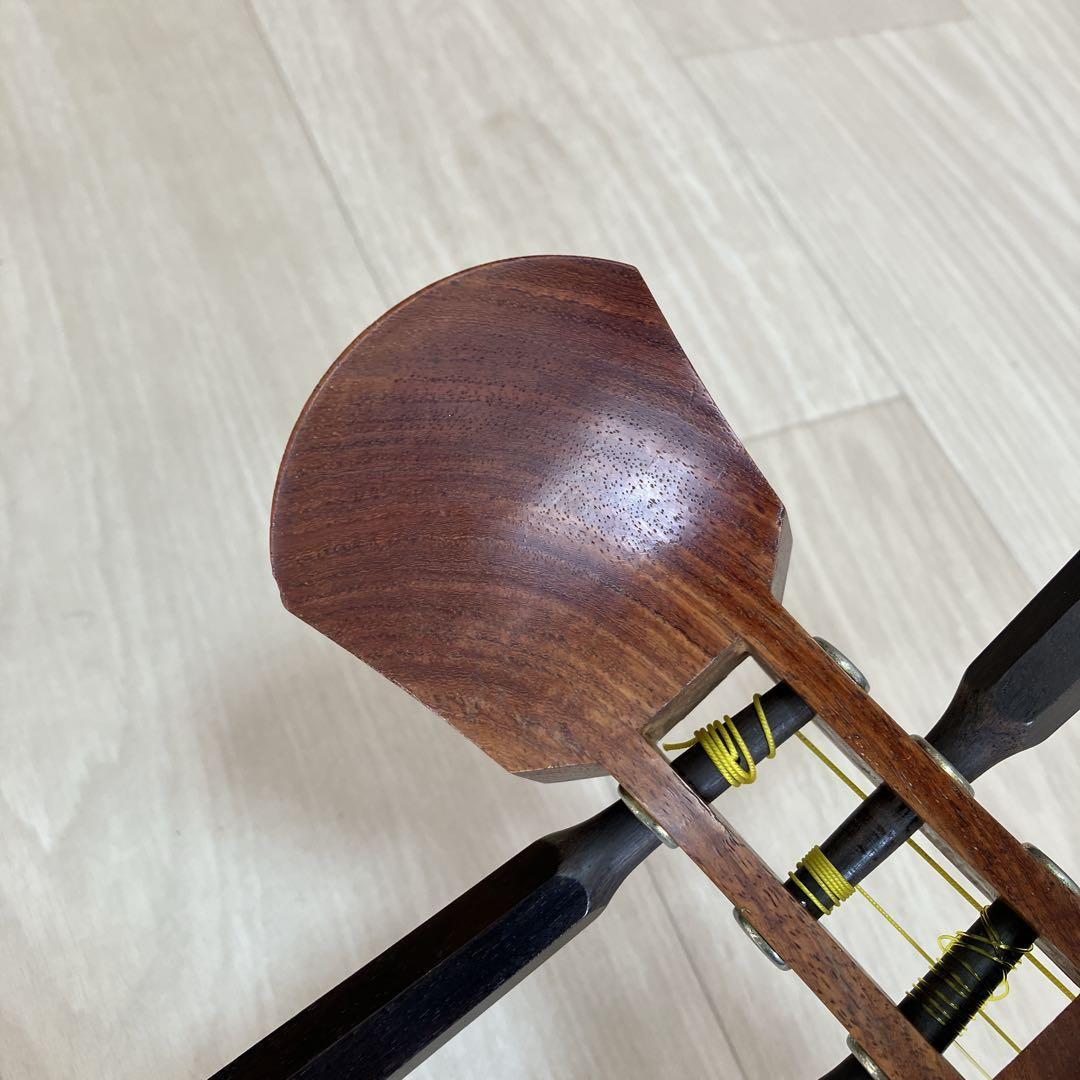 三味線 東さわり 中棹 鼈甲撥 長唄 地唄 ケース付き 美品 民謡 舞台