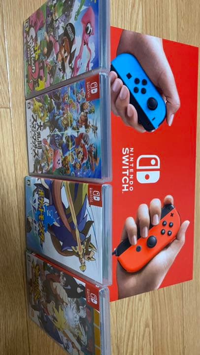 Nintendo Switch Nintendo switch + 4 games