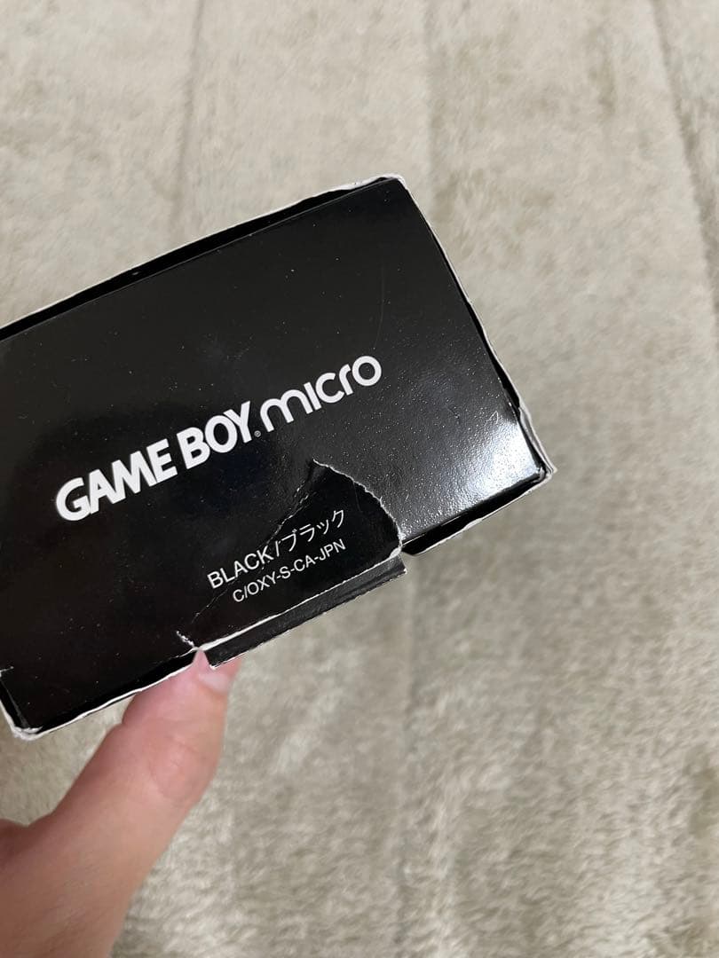 【4点セット】ゲームボーイミクロ　本体　ファミコンミニシリーズソフト3本　GBA