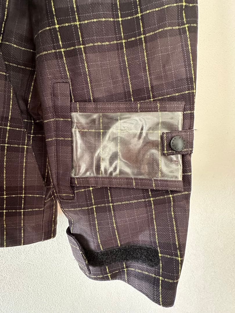 Phoenix スキーウェア 男性用 フード付き チェック柄