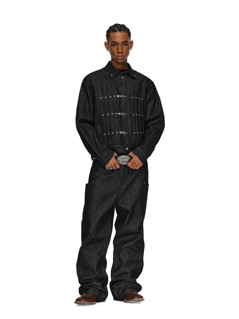 ANTIDOTE デニムジャケット　ファイヤーマン　リジットデニムnoremid