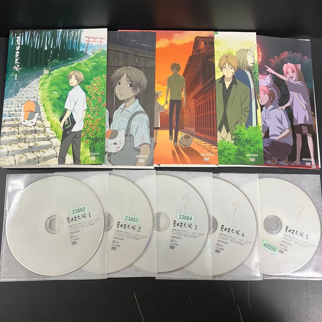 夏目友人帳 1期〜6期 レンタルDVD アニメ 全巻せ