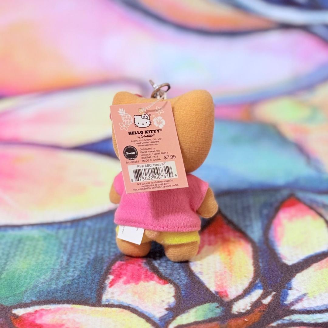 ハローキティ キーホルダー ぬいぐるみ ハワイABC STORES HAWAII