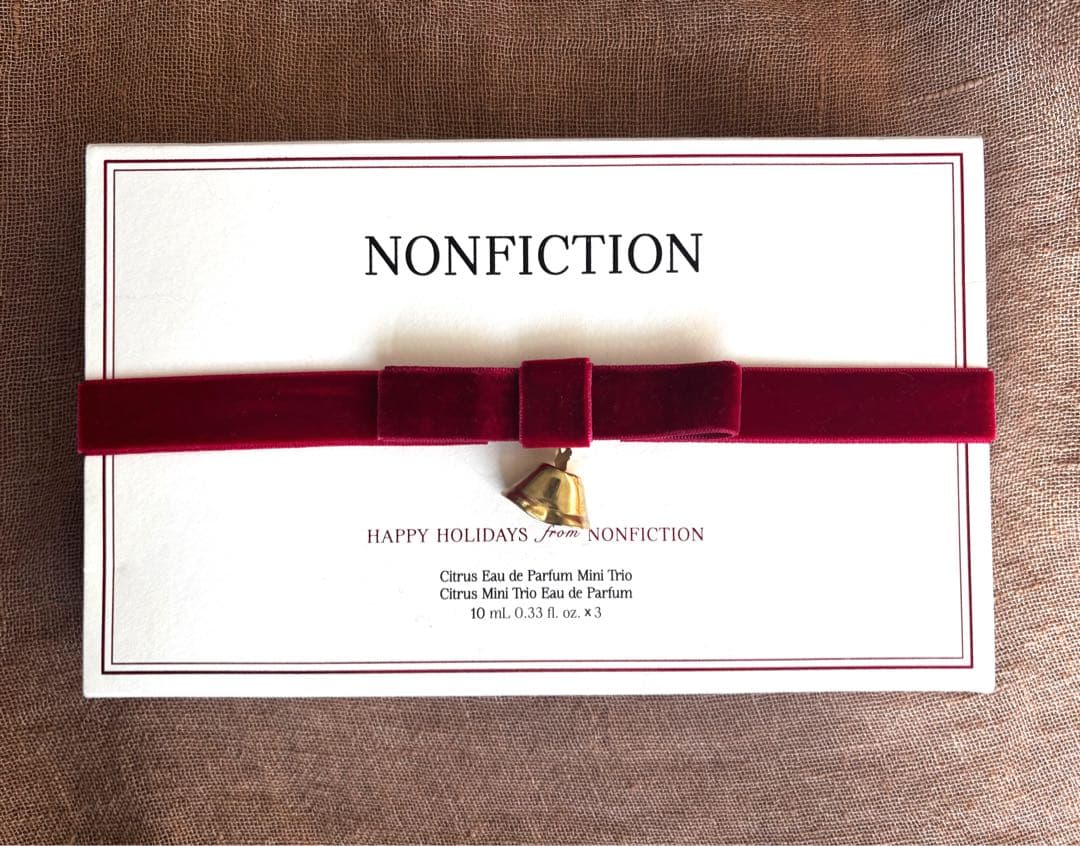 【新品・未使用】NONFICTION 香水ミニトリオセット10ml ×3本