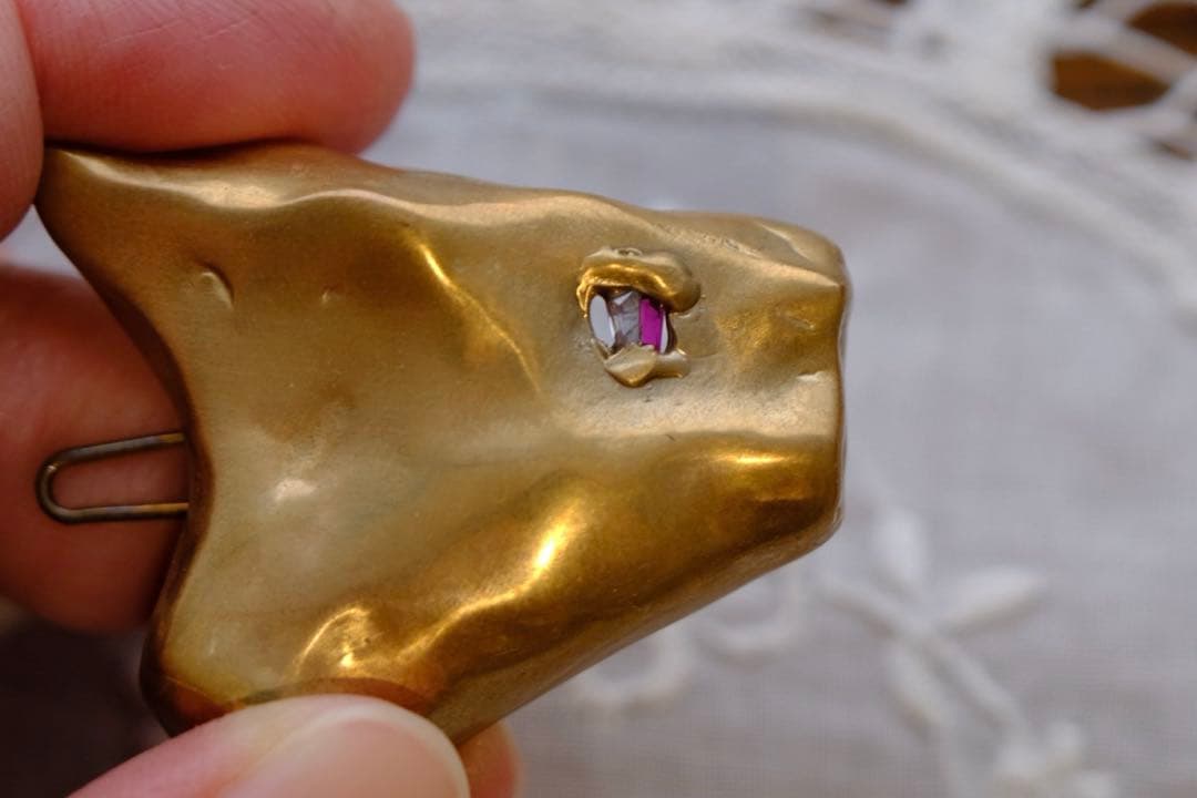 プリュイ一点ものヘアクリップ