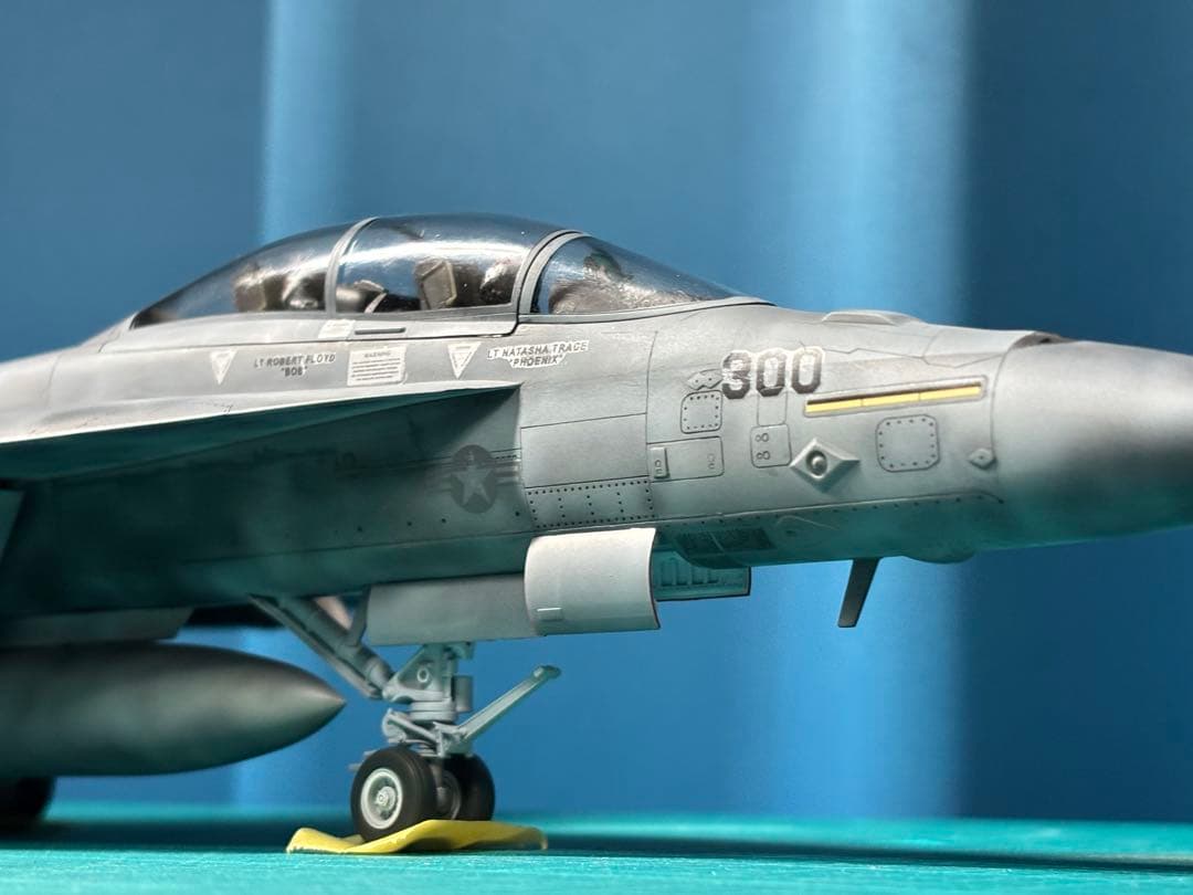 戦闘機　プラモデル　完成品　ハセガワ　1/48 F/A-18F