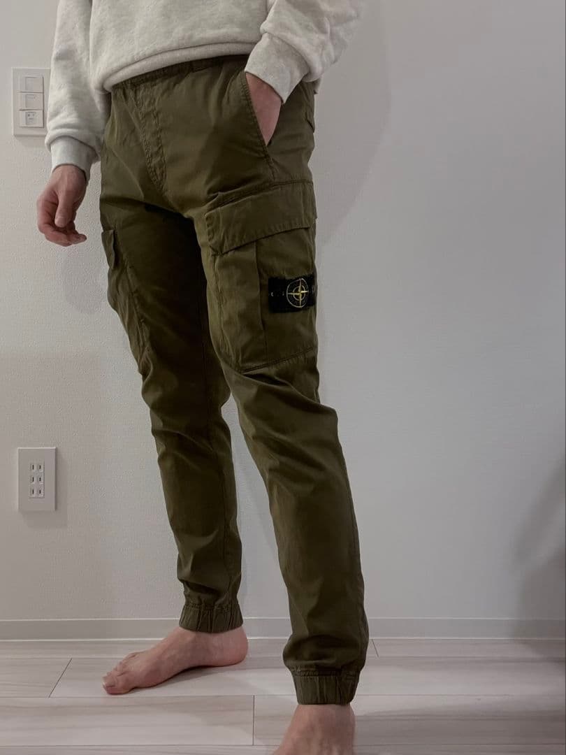 パンツ STONE  regular tapered cargo pants