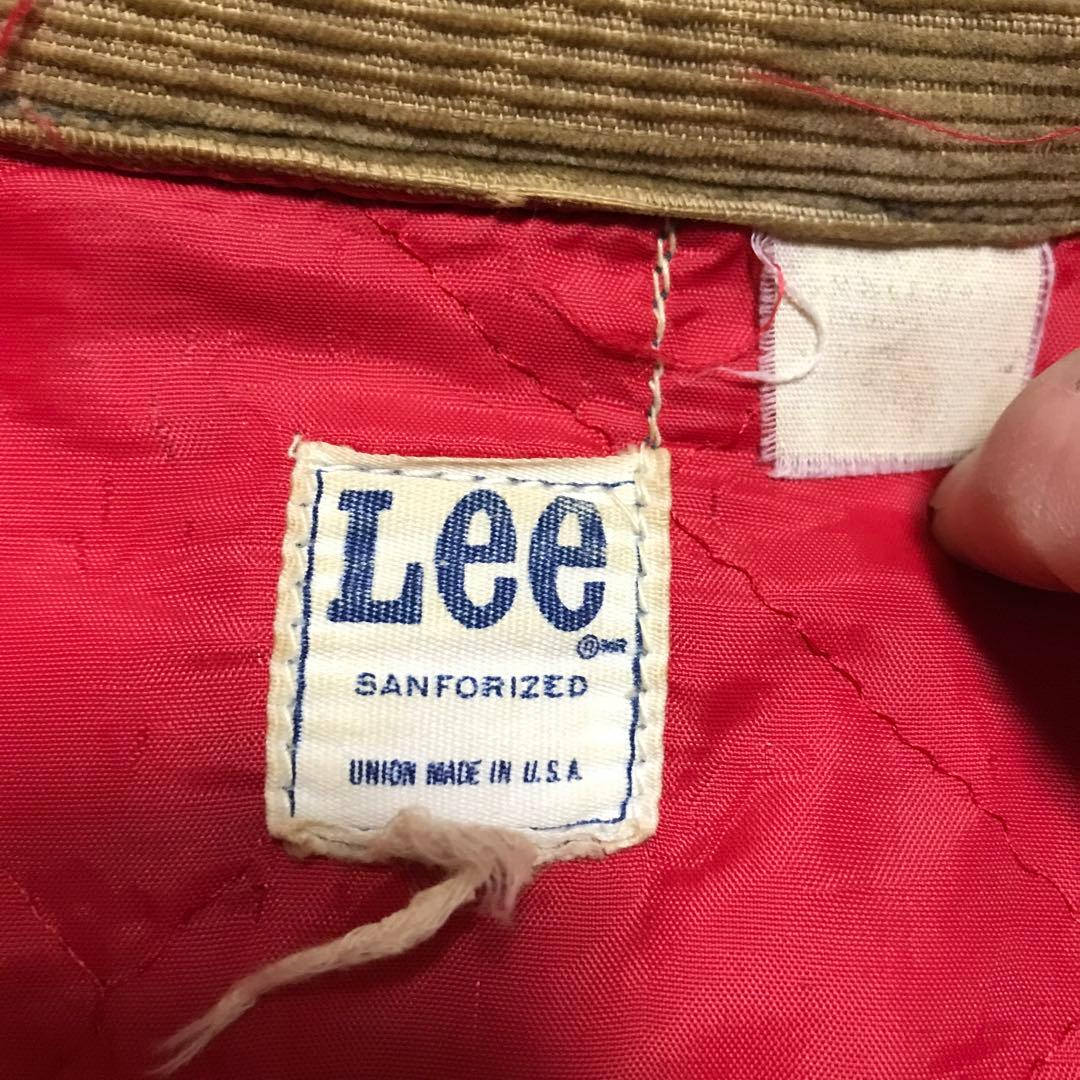 vintage 70s Lee 191-LB 裏地キルティング インディゴデニム