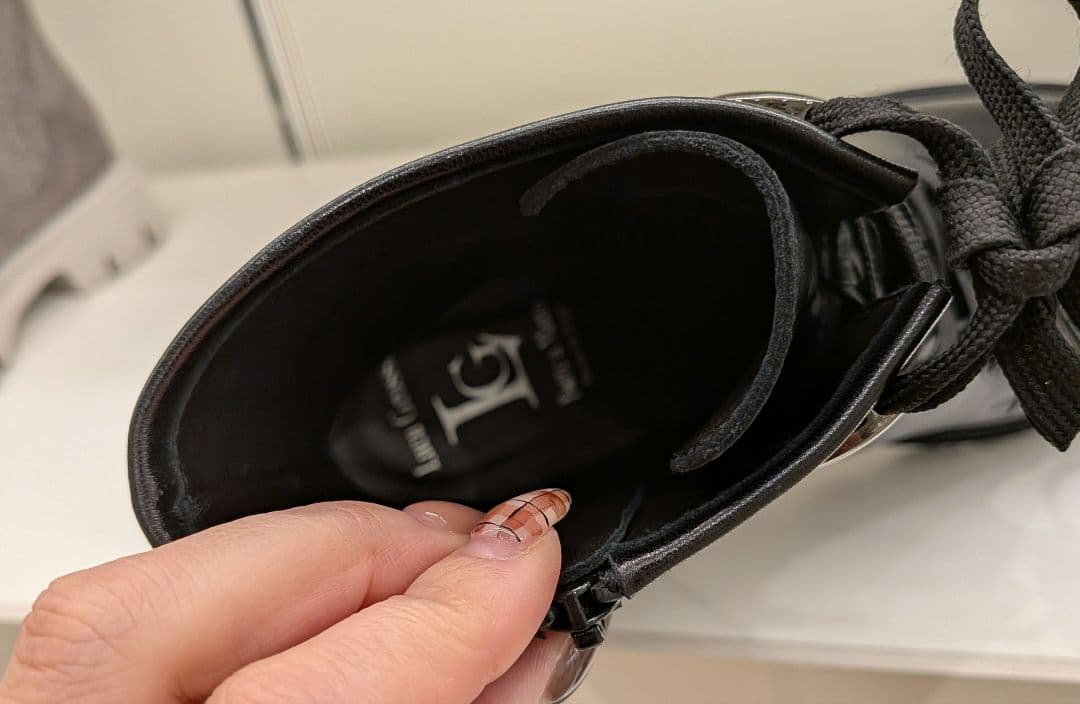 最終値下げ★ほぼ新品★販売中ルカグロッシー★レースアップブーツ★39（24.5）