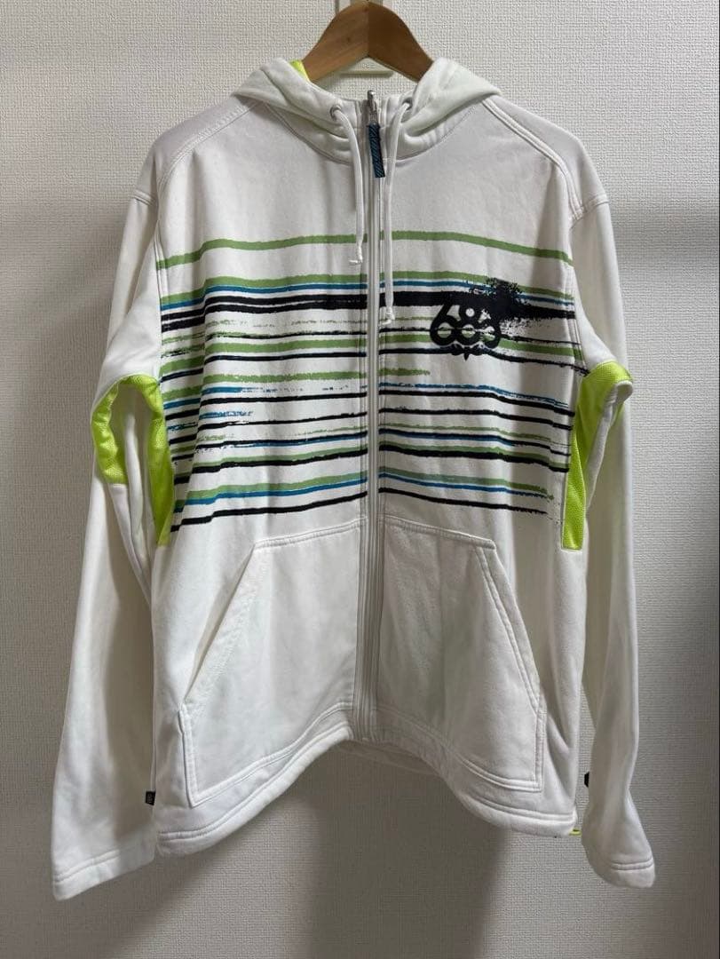 686 スノーボードウェア 上下 インナー&パスケース付