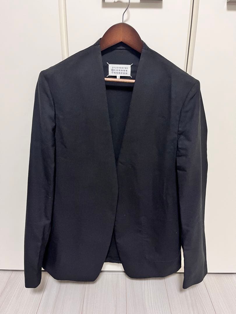 メゾンマルジェラ ノーカラージャケット 48